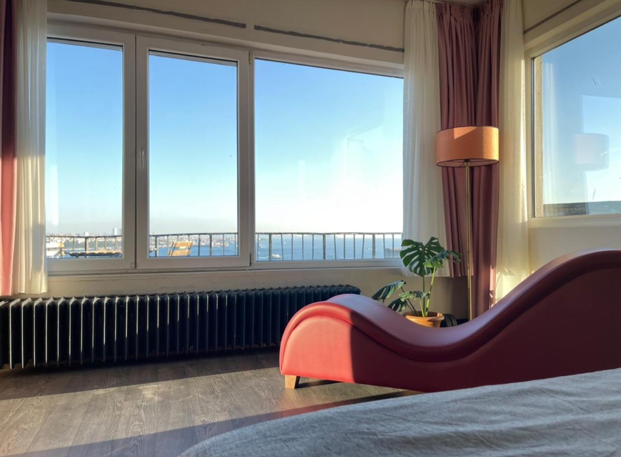 Art Loft , 270* Full Sea View In Cihangir Istambul Exterior foto