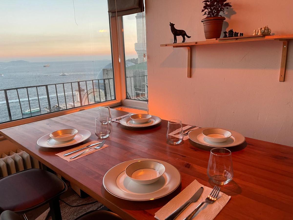 Art Loft , 270* Full Sea View In Cihangir Istambul Exterior foto
