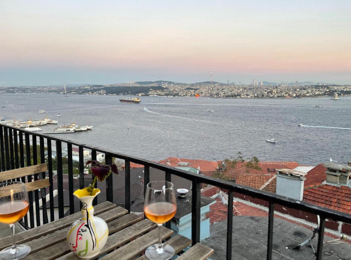 Art Loft , 270* Full Sea View In Cihangir Istambul Exterior foto